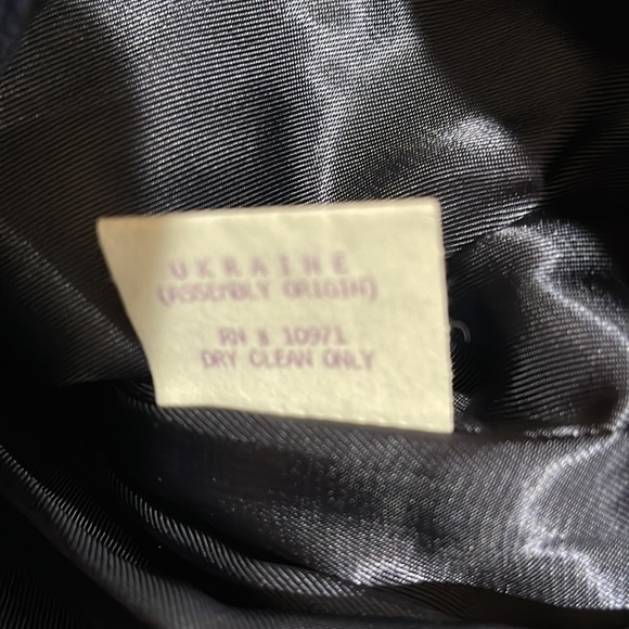 NWOT Braetan Girls Navy Wool Velvet Trim Winter Dress Coat and Hat SZ 4 - Picture 8 of 9